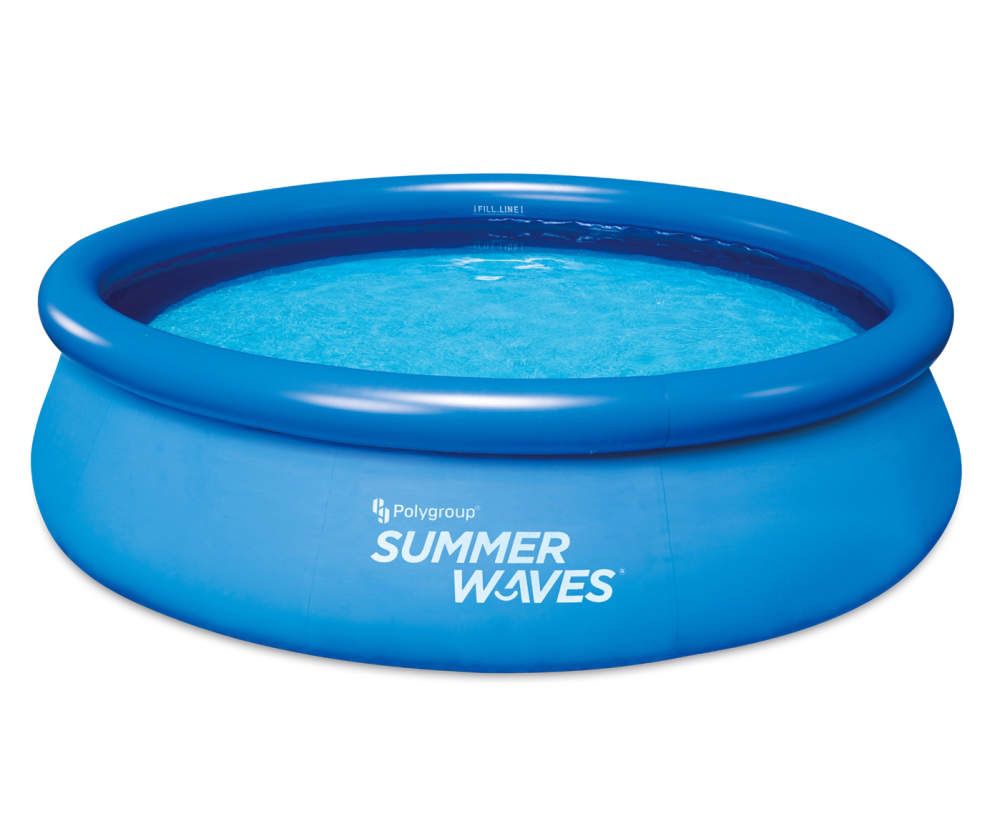 Summer Waves 10' x 30" Inflatable Quick Set Pool
