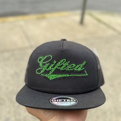GIFTED HAD CON BRILLO GORRA CON BRILLO Negro Verde 