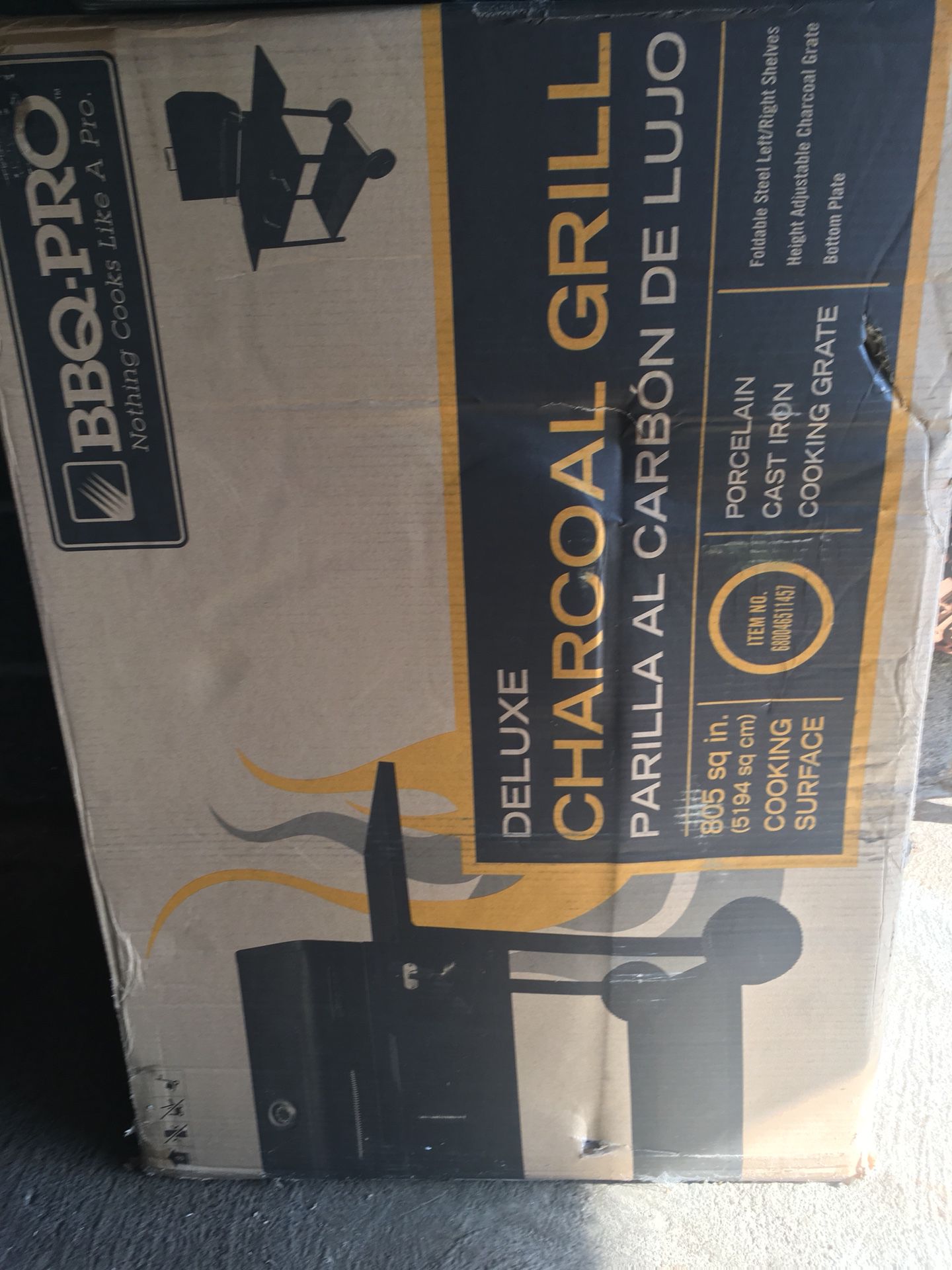 Charcoal grill brand new