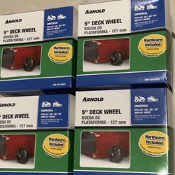 Set of 4-New Universal 5”Wheel /Rueda de Plataforma