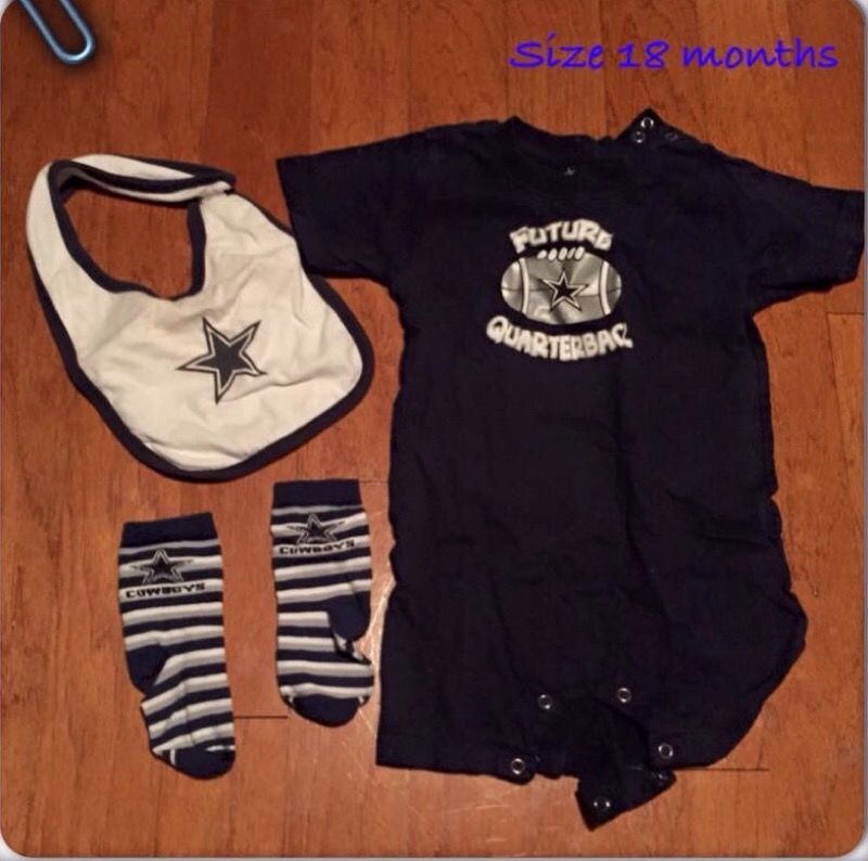 Dallas Cowboy Onesie