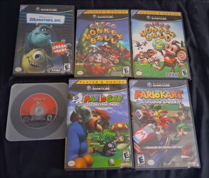 6 GameCube Discs games $150 Dlls. (6)