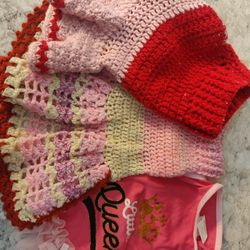Crochet Female dog Dresses