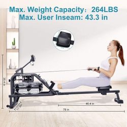 MaxKare Water Rowing Machine