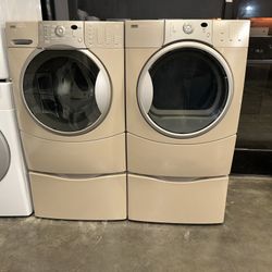 KENMORE ELITE XL CAPACITY WASHER DRYER ELECTRIC SET 