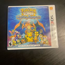 Pokemon super mystery dungeon read description 