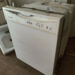 White Frigidaire Dishwasher
