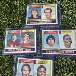 Topps 1973 NFL Leaders