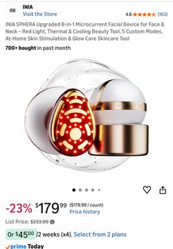 INIA SPHERA Facial Device