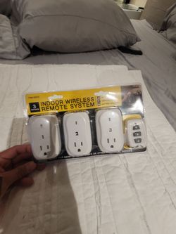 Indoor Wireless Remote System, 3-Piece