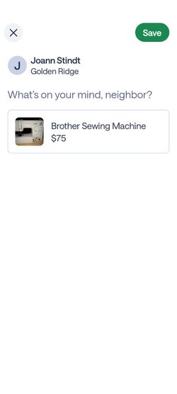 Brother sewing machine