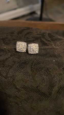 Moissanite earrings