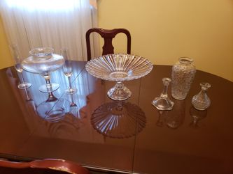 Glass wear for tables