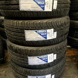 Set of brand new tires 245/50R20 advanta for only $540 all four tires