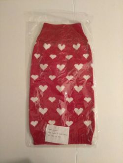Medium Red Dog Sweater