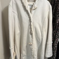 Women’s Crème Suede Jacket