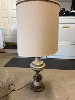Vintage brass Stiffle lamp