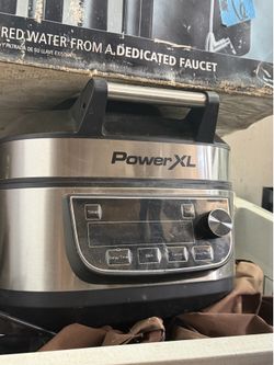 Power xl 6qt. grill fryer combo model MFC-AF-6