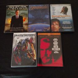 DVD's-Action/Drama/Comedy-$1 Each