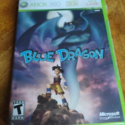 Blue Dragon For Xbox 360 New Never Opened 