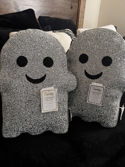 Sparkle Ghost Pillow 