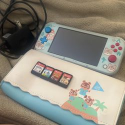 Switch Lite w/Games & Charger