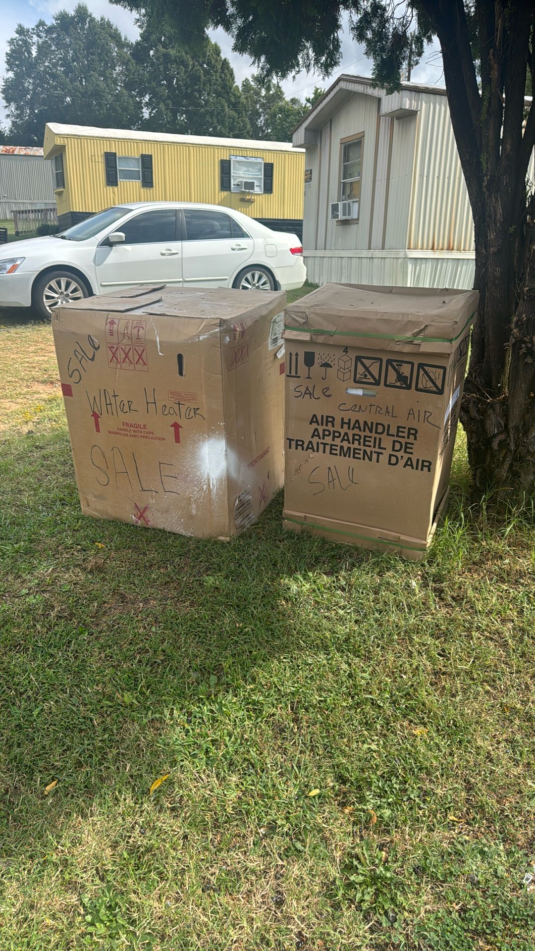 Central Air. And. Water Heater