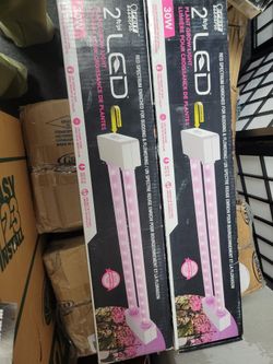 2 New Grow Lights 