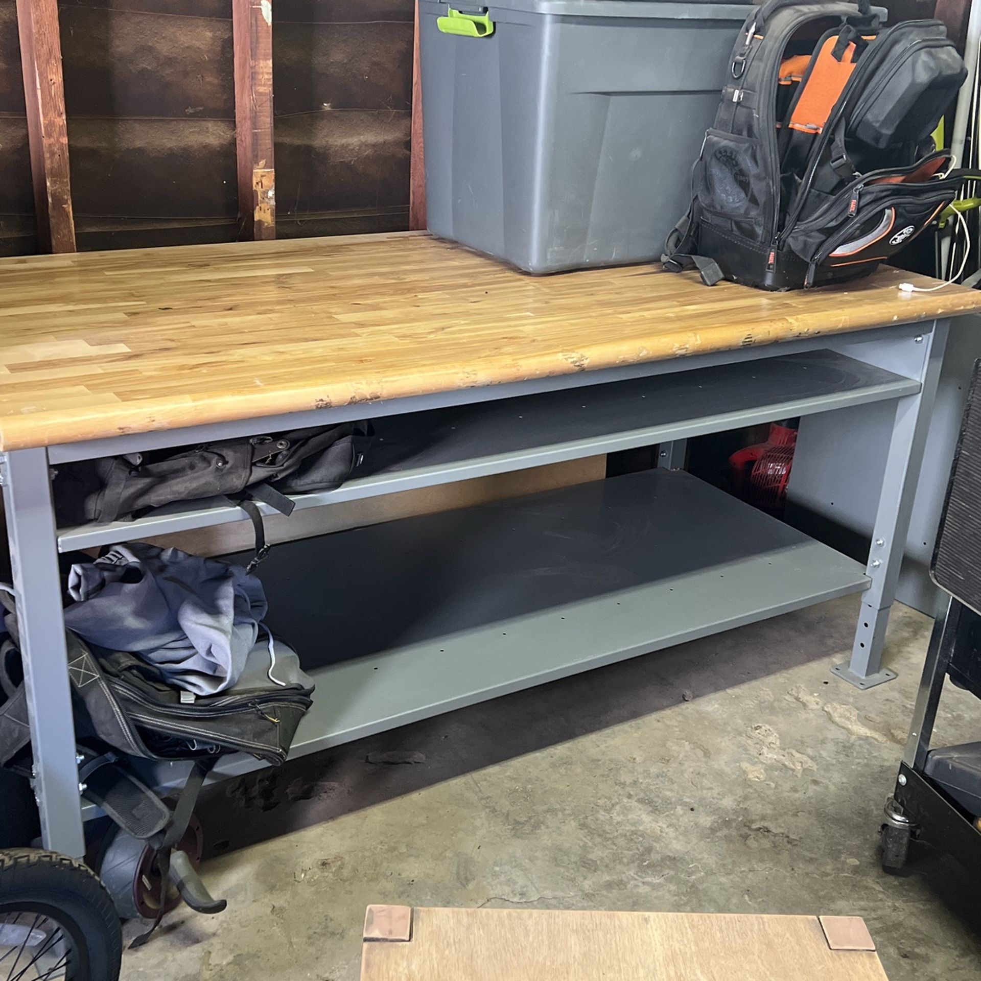 ULINE Ultra Heavy Duty Work/Storage Table for Sale in Bakersfield, CA ...