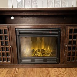 TV Stand Fire Place