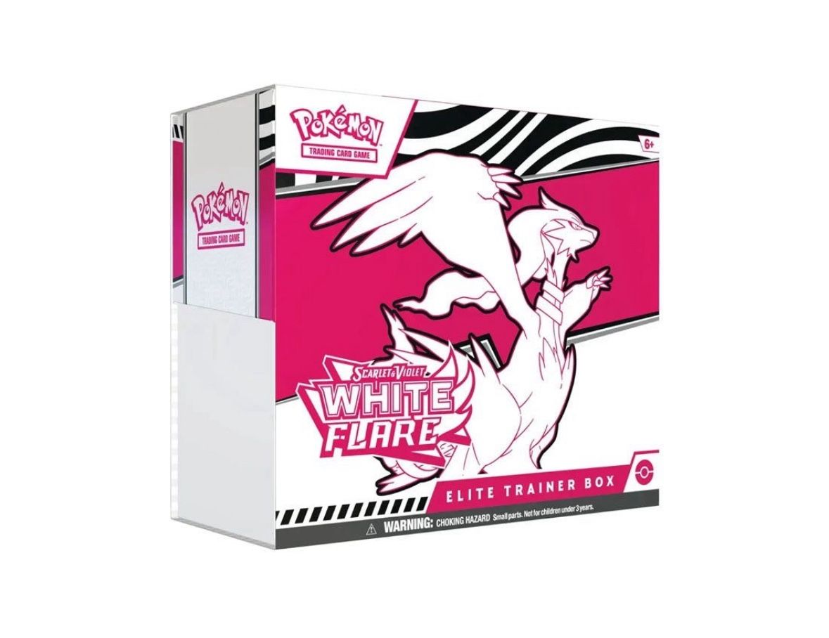 White Flare Elite Trainer Box (ETB)
