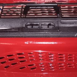 Pet Carrier, Small..painted Red. You Can Spray Paint Too