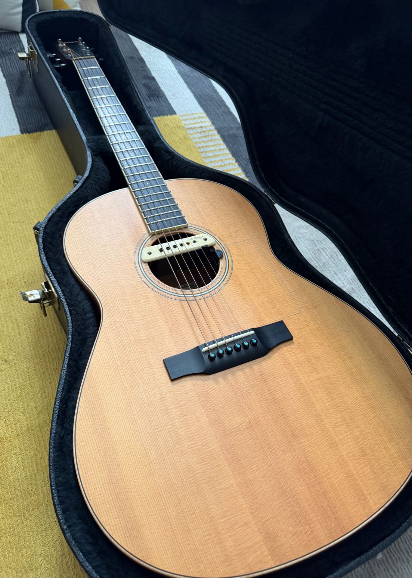 Jean Larrivee: L-03K 2003 Koa Acoustic Guitar with Case and L.R Baggs M1 Pickup