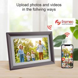 32GB 10.1 Inch Digital Picture Frame 1920x1200 FHD IPS Touch Screen Smart WiFi Digital Photo Frame,Auto-Rotate, Share Photos Remotely via Frameo APP (