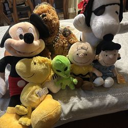 Stuffed Animals with door greeter