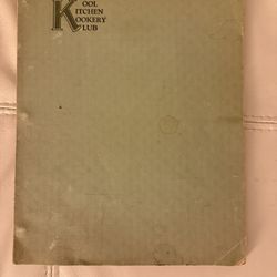 📚 1929 Kool Kitchen Cookery Klub Recipe Book – Vintage Household Advertising Cookbook