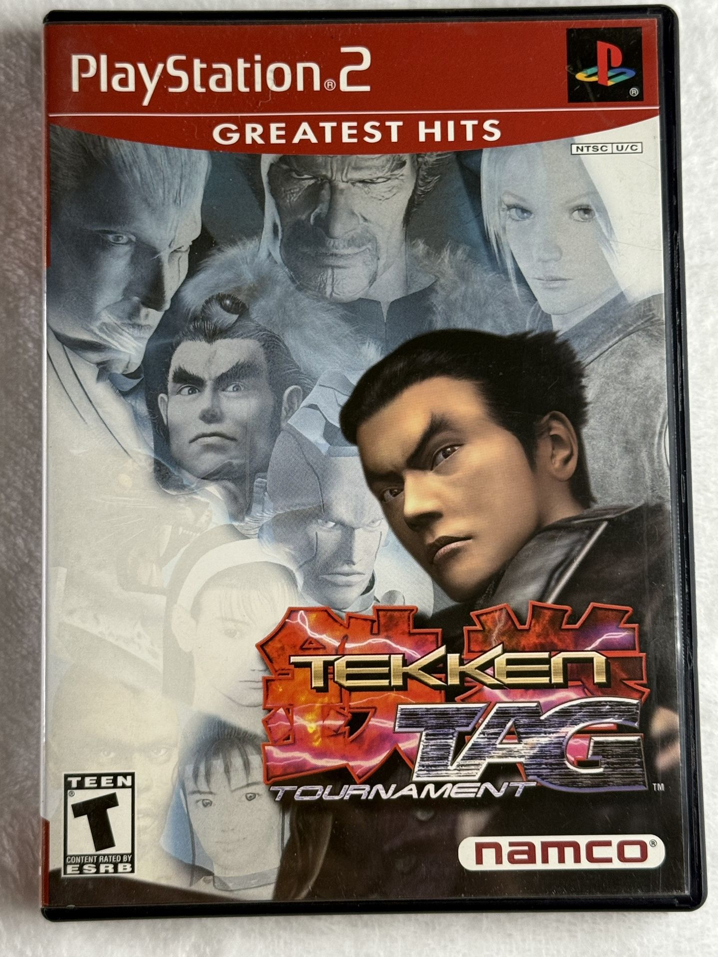 Tekken Tag Tournament PS2 Greatest Hits Complete CIB Namco 2000 Fighting Game