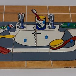 Vintage Wooden Puzzle