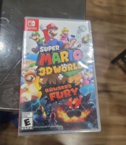 NINTENDO SWITCH SUPER MARIO 3D WORLD BOWSERS FURY BRAND NEW FACTORY SEALED