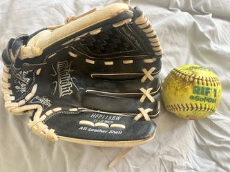 Franklin 11.5" Baseball Glove with Rawlings Ball
