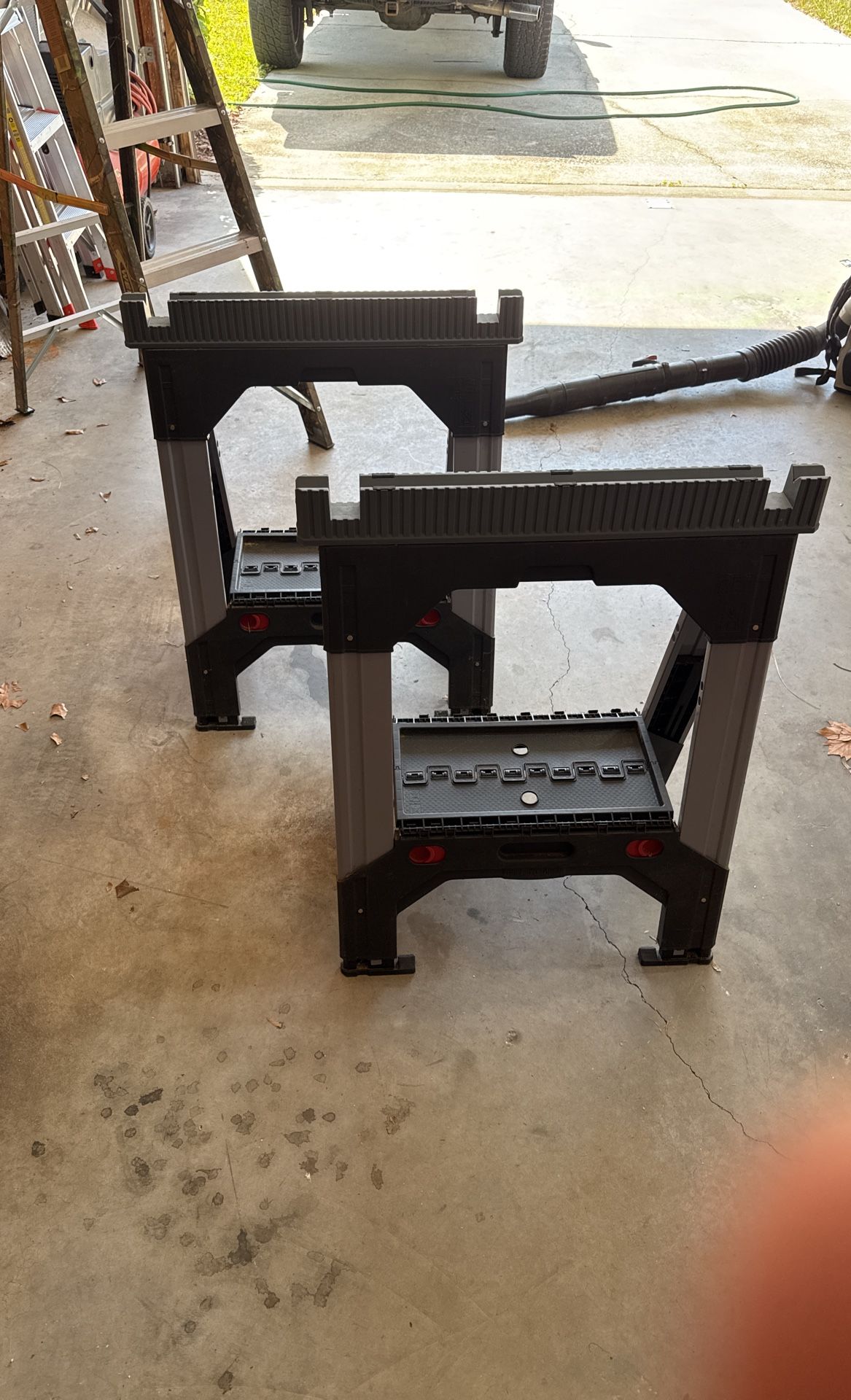 Stanley FatMax Adjustable Saw Horses.