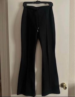 Zara Women’s Black Flared Knit Pants