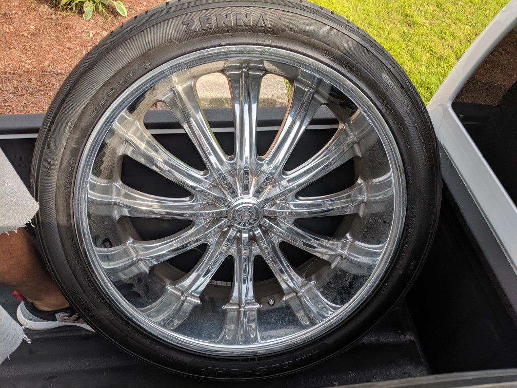 24 inch wheels and tires