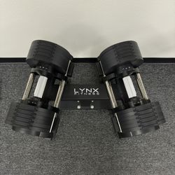 Adjustable Dumbbell Pair 50Ib (New in Box)