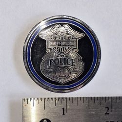Harley-Davidson Police Challenge Coin