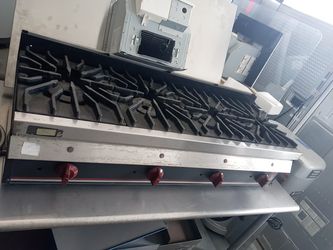 Wolf commercial gas stove