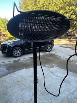 Outdoor heater with remote