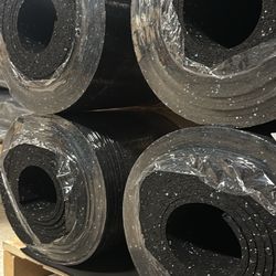 RUBBER FLOORING GYM FLOOR - COMMERCIAL GRADE! Heavy Duty Indestructible, Better Than Horse Stall Mats