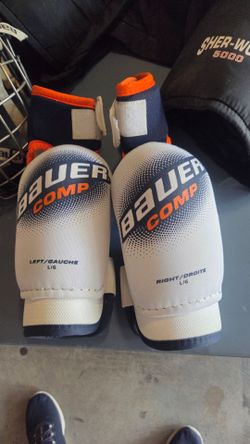Hockey equipment. Good used condition.