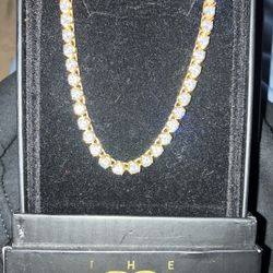 The Gold Gods Tennis Chain Necklace